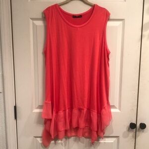 Kim & Cami brand size 2X pullover sleeveless tunic top- NWT
